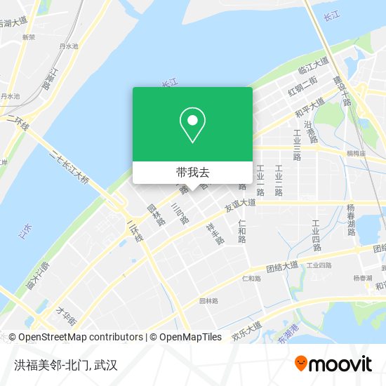 洪福美邻-北门地图