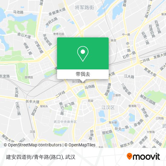 建安四道街/青年路(路口)地图