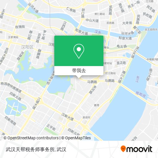 武汉天帮税务师事务所地图