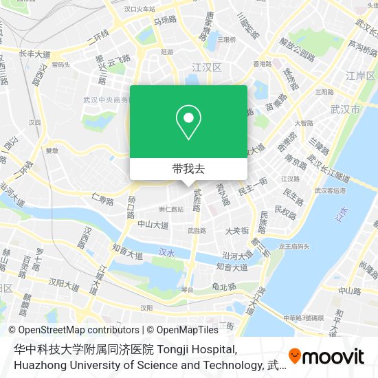 华中科技大学附属同济医院 Tongji Hospital, Huazhong University of Science and Technology地图