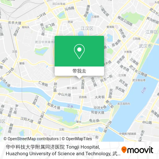 华中科技大学附属同济医院 Tongji Hospital, Huazhong University of Science and Technology地图