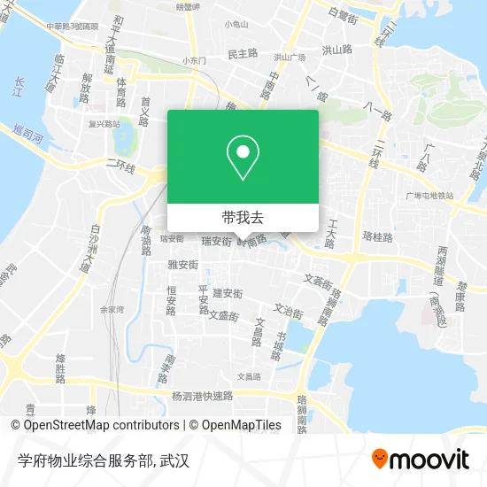 学府物业综合服务部地图