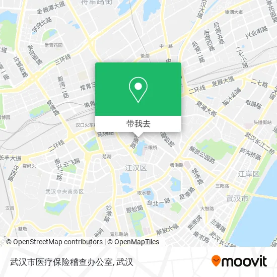 武汉市医疗保险稽查办公室地图