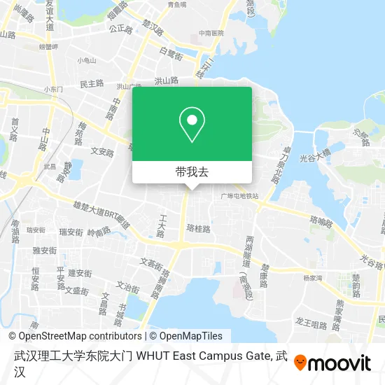 武汉理工大学东院大门 WHUT East Campus Gate地图