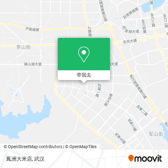 鳳洲大米店地图