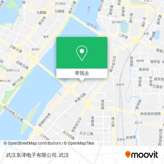武汉东泽电子有限公司地图