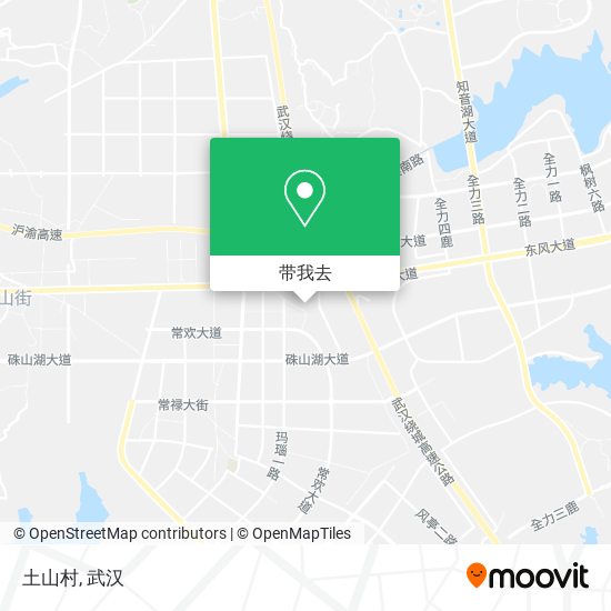 土山村地图