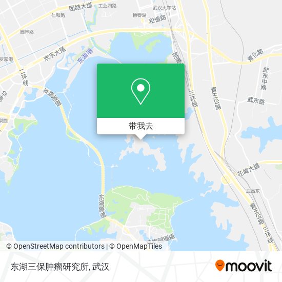 东湖三保肿瘤研究所地图