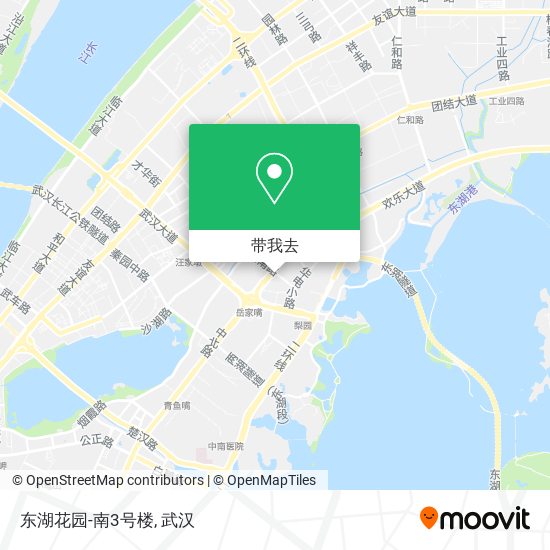 东湖花园-南3号楼地图
