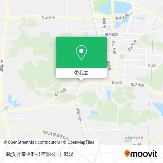 武汉万泰通科技有限公司地图