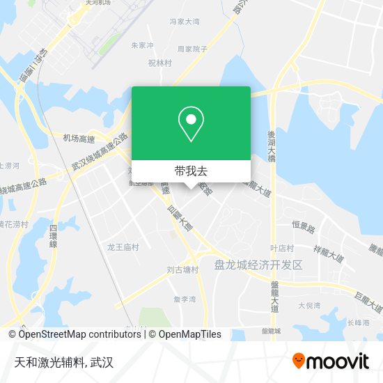 天和激光辅料地图