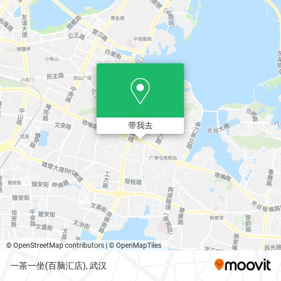 一茶一坐(百脑汇店)地图