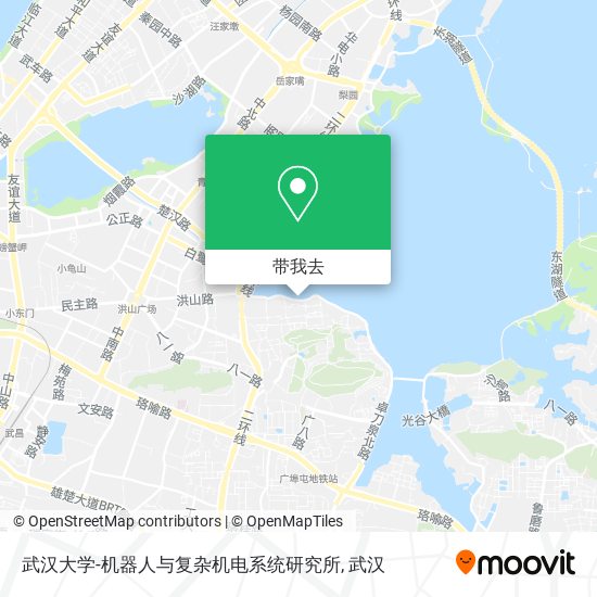 武汉大学-机器人与复杂机电系统研究所地图