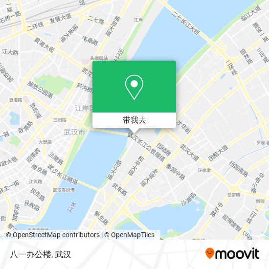 八一办公楼地图