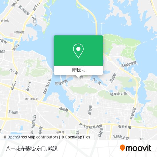 八一花卉基地-东门地图
