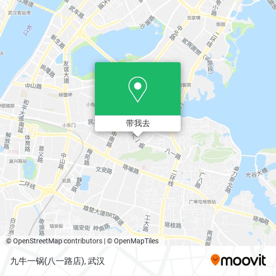 九牛一锅(八一路店)地图