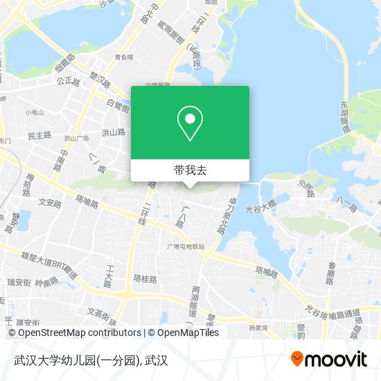 武汉大学幼儿园(一分园)地图