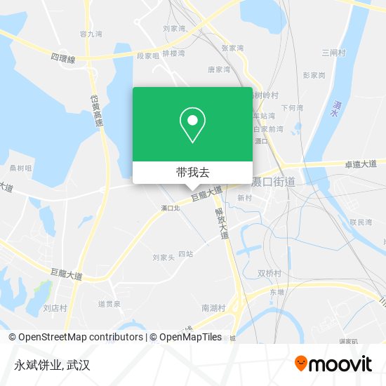 永斌饼业地图
