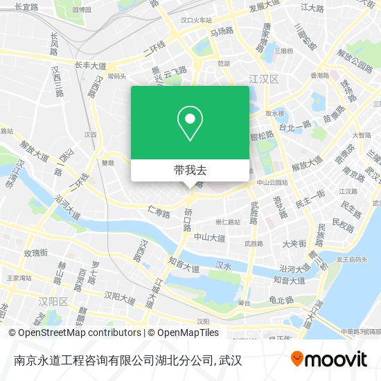 南京永道工程咨询有限公司湖北分公司地图