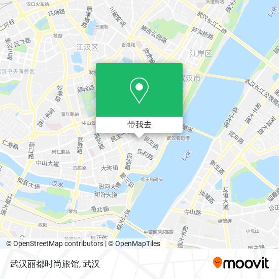 武汉丽都时尚旅馆地图