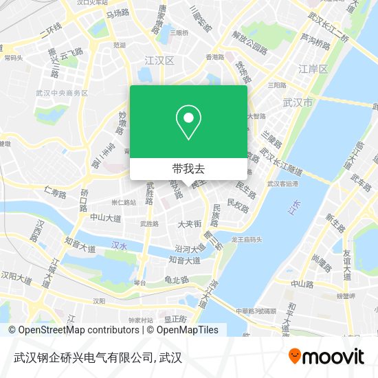 武汉钢企硚兴电气有限公司地图