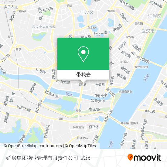 硚房集团物业管理有限责任公司地图