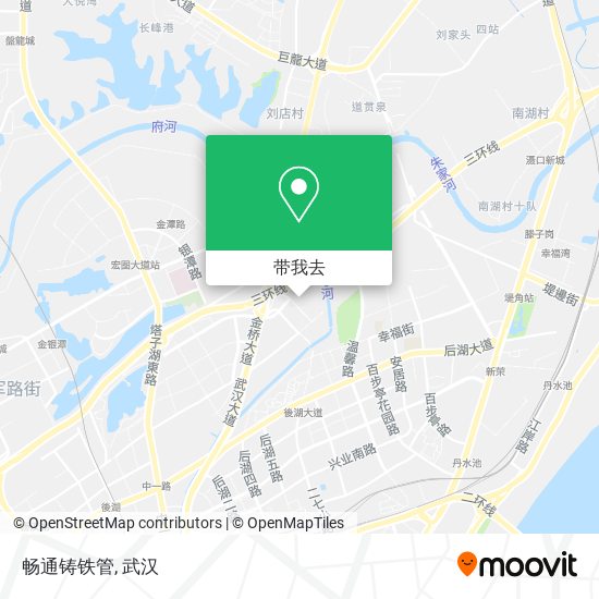 畅通铸铁管地图