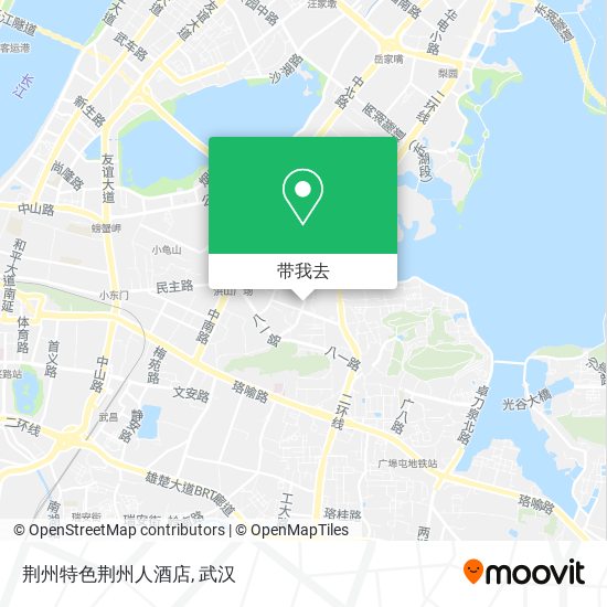 荆州特色荆州人酒店地图