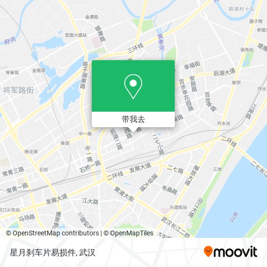 星月刹车片易损件地图