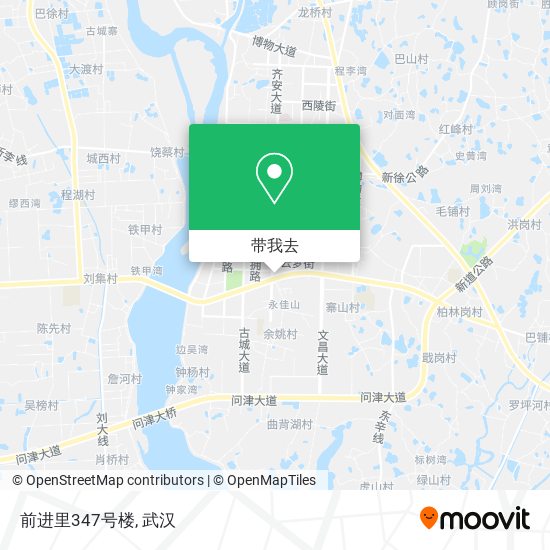 前进里347号楼地图