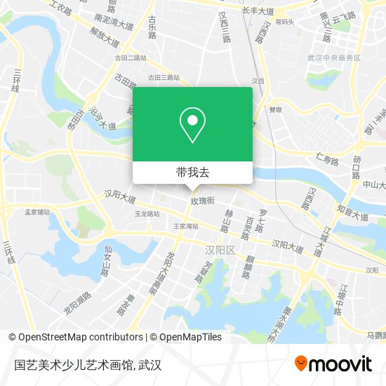 国艺美术少儿艺术画馆地图