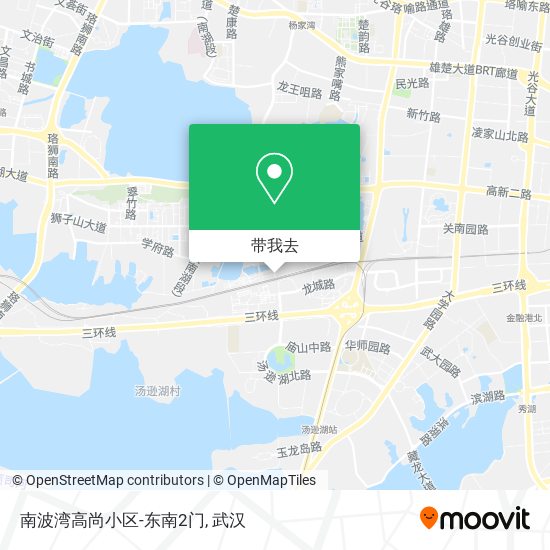 南波湾高尚小区-东南2门地图