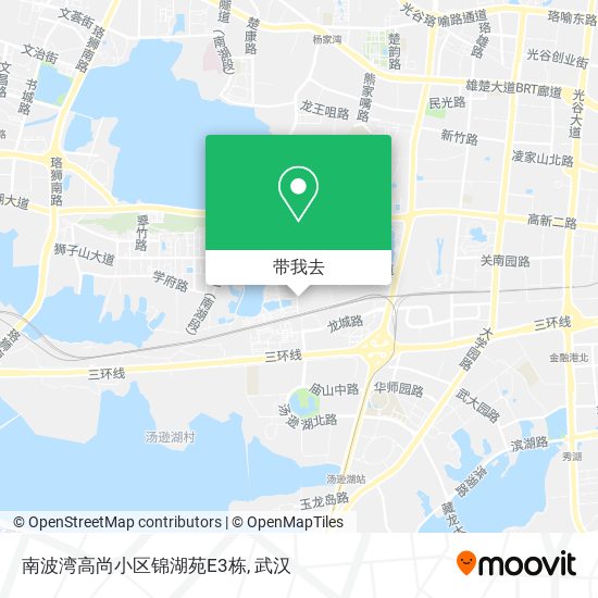南波湾高尚小区锦湖苑E3栋地图