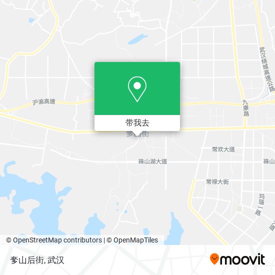 奓山后街地图