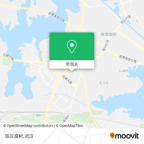 陈豆腐村地图