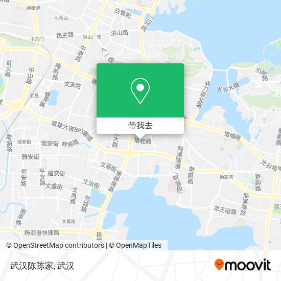 武汉陈陈家地图