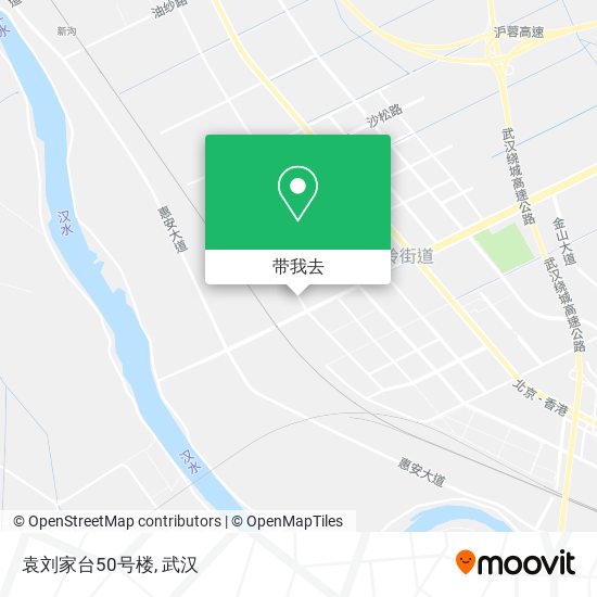 袁刘家台50号楼地图