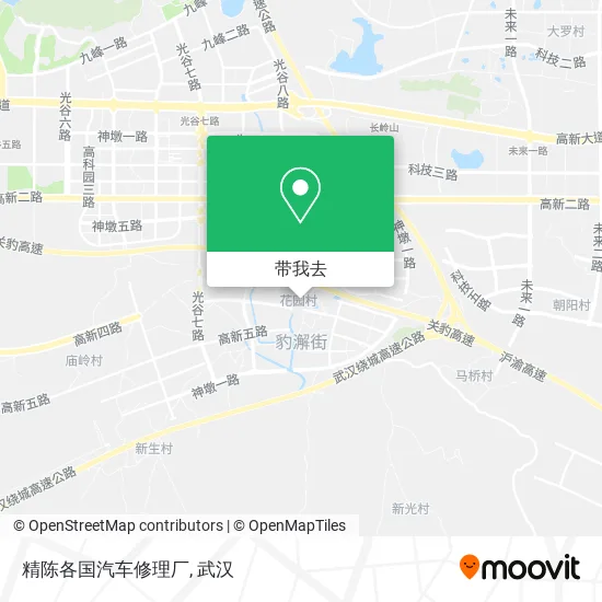 精陈各国汽车修理厂地图