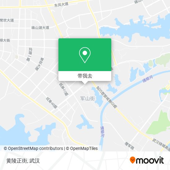 黄陵正街地图