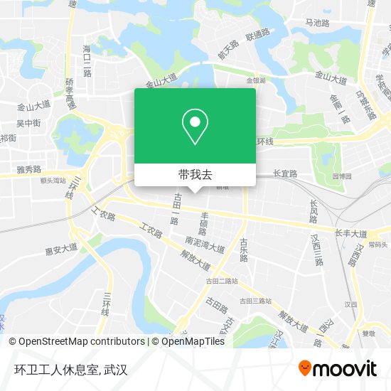 环卫工人休息室地图