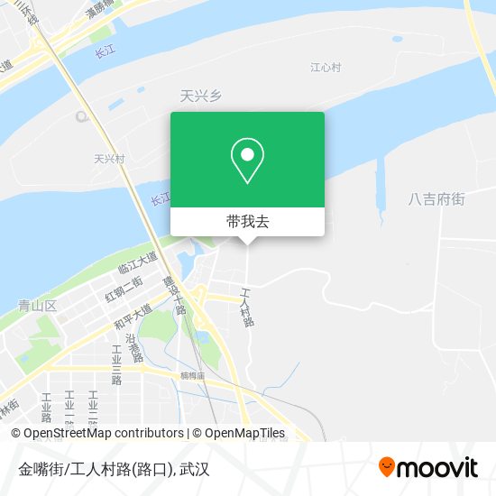 金嘴街/工人村路(路口)地图