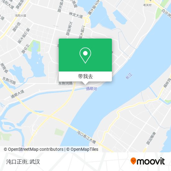 沌口正街地图