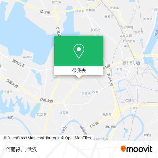 佰丽得。地图