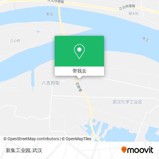 新集工业园地图