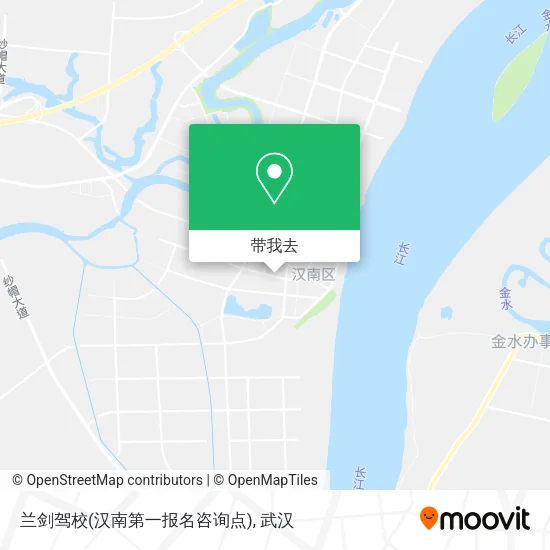 兰剑驾校(汉南第一报名咨询点)地图