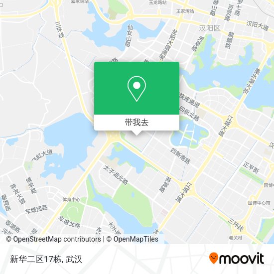 新华二区17栋地图