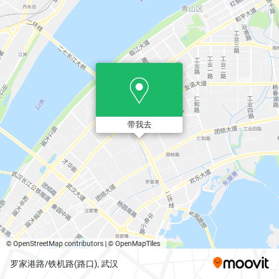 罗家港路/铁机路(路口)地图