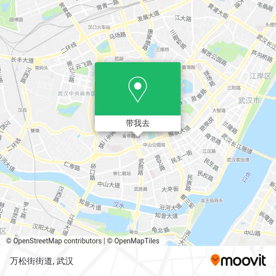 万松街街道地图