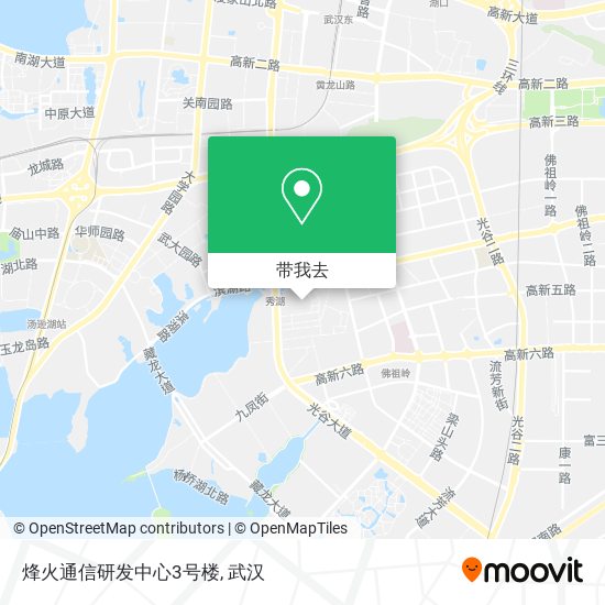 烽火通信研发中心3号楼地图