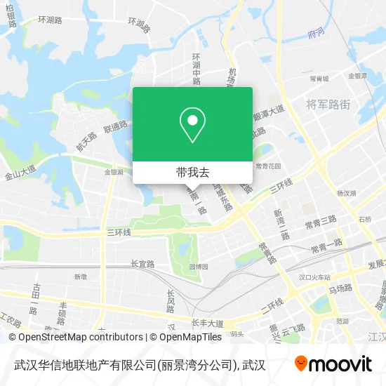 武汉华信地联地产有限公司(丽景湾分公司)地图